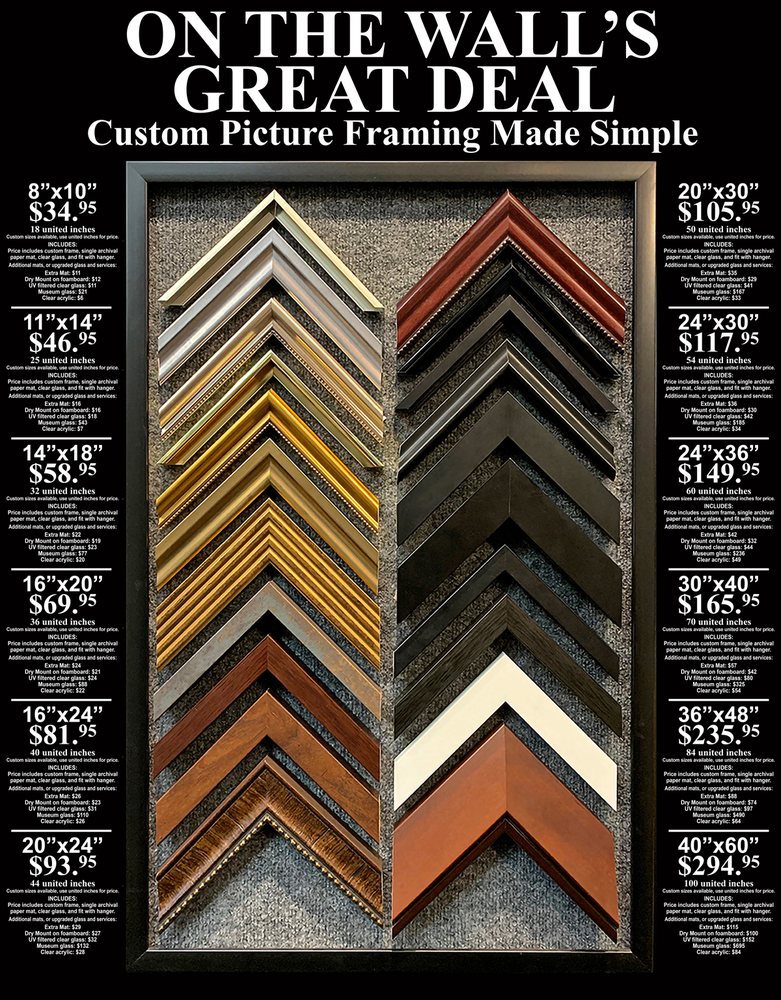 Discount custom 2025 frames